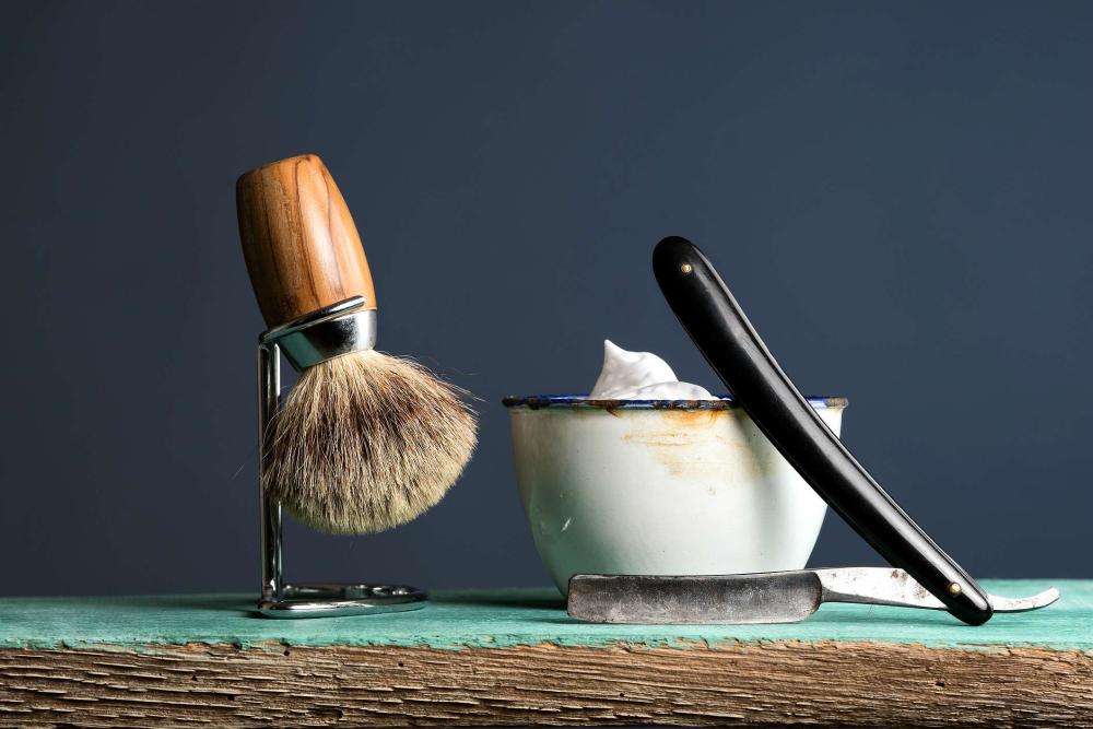 imperial touch black badger shaving brush